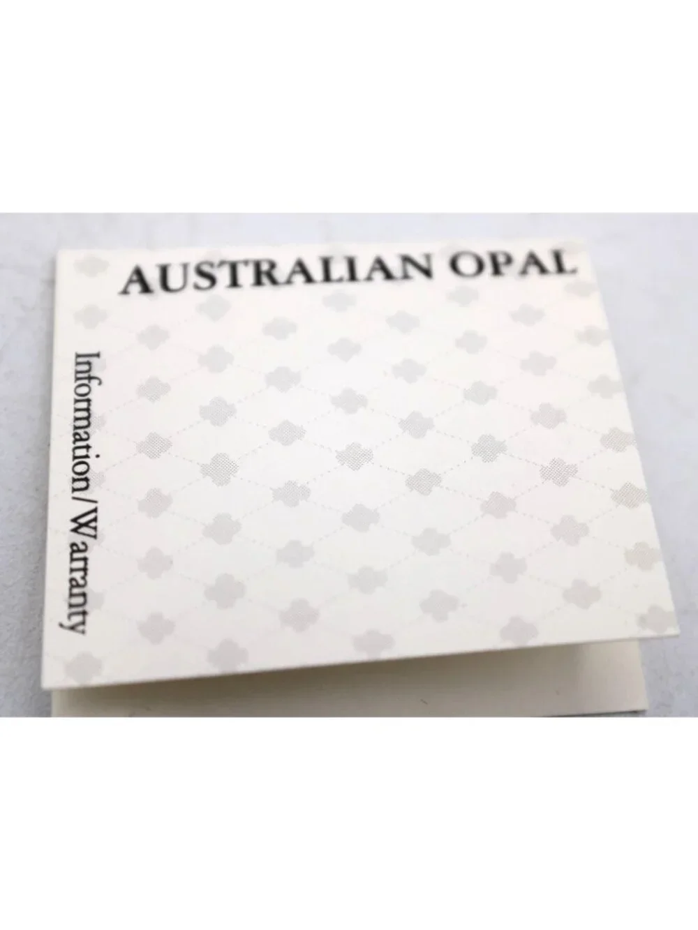 Australian Opal Gold Tie Tack Precious Stone Chain Velvet Gift Box Vintage NEW
